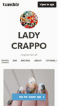 Mobile Screenshot of ladycrappo.com