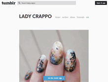 Tablet Screenshot of ladycrappo.com